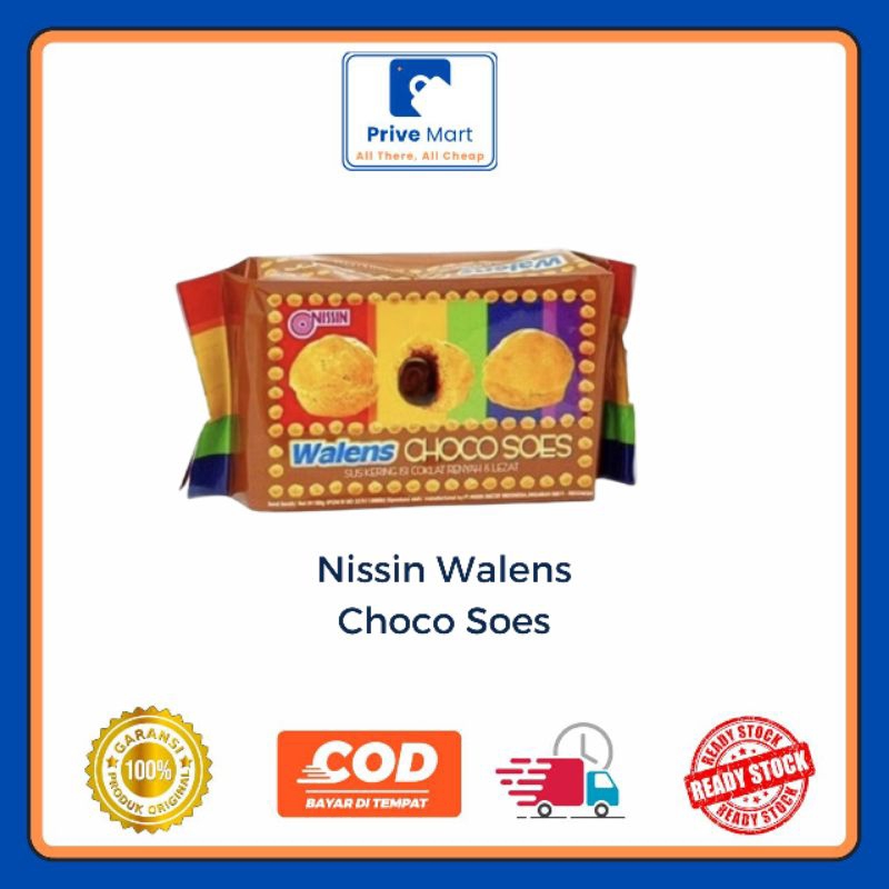 

Nissin Walens Choco Soes 100g Prive Mart