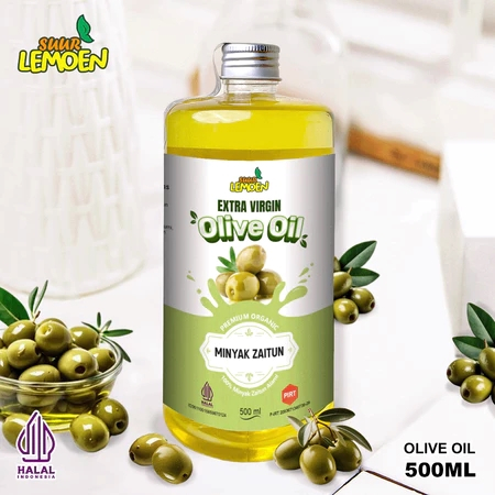 

100% EXTRA VIRGIN OLIVE OIL 500ML - MINYAK ZAITUN MURNI EVOO VIRGIN OLIVE OIL - MINYAK ZAITUN UNTUK MASAK