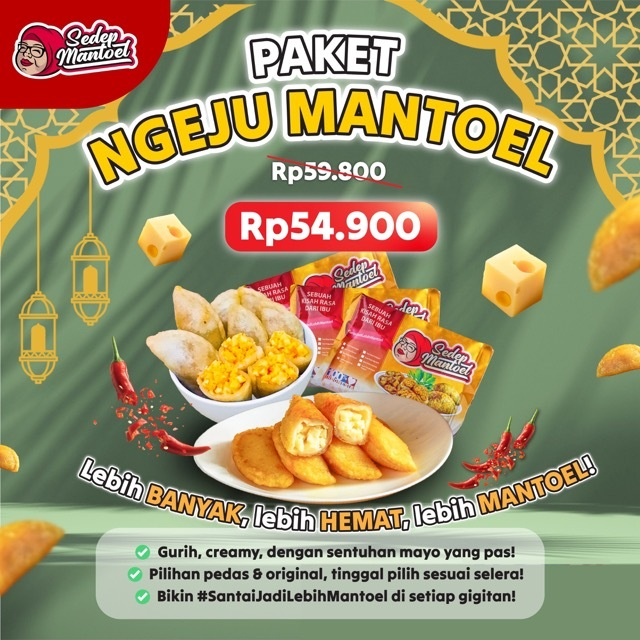 

SEDEP MANTOEL - PAKET NGEJU MANTOEL