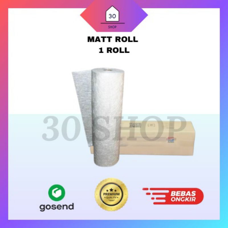 serat fiber aquaproof roll / fiberglass matt / serat anti bocor membran