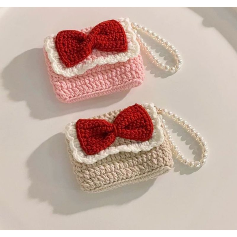 Dompet Rajut Korea Lucu