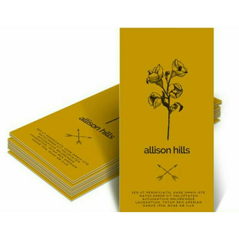 

Hang Tag /Price Tag / Label Pakaian 2 Sisinya + Laminasi