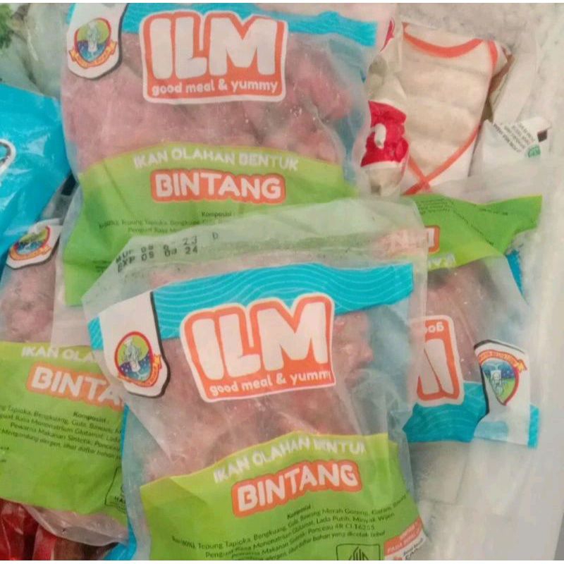 

ILM bentuk bintang olahan ikan