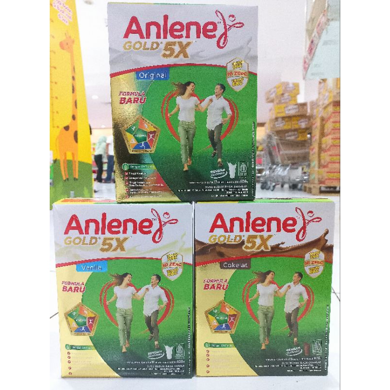 

ANLENE GOLD 600gr COKELAT VANILLA ORIGINAL (EXP JUNI 2026)