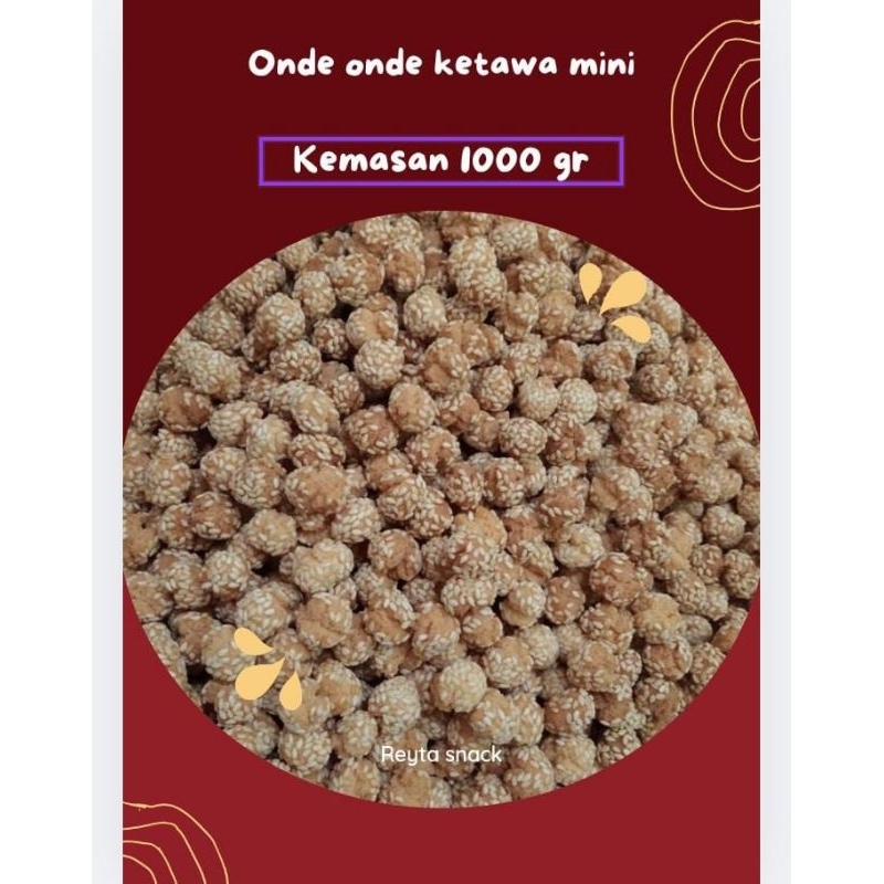 

Onde onde ketawa mini 1000 gr/1kg