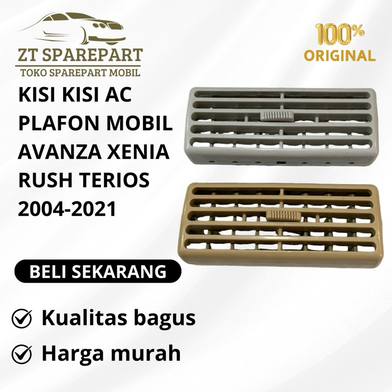 KISI KISI AC PLAFON MOBIL AVANZA XENIA RUSH TERIOS 2004-2021 ORIGINAL