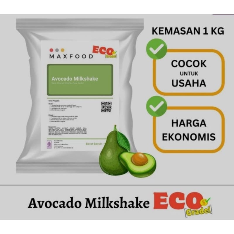 

MAXFOOD AVOCADO MILKSHAKE ECO