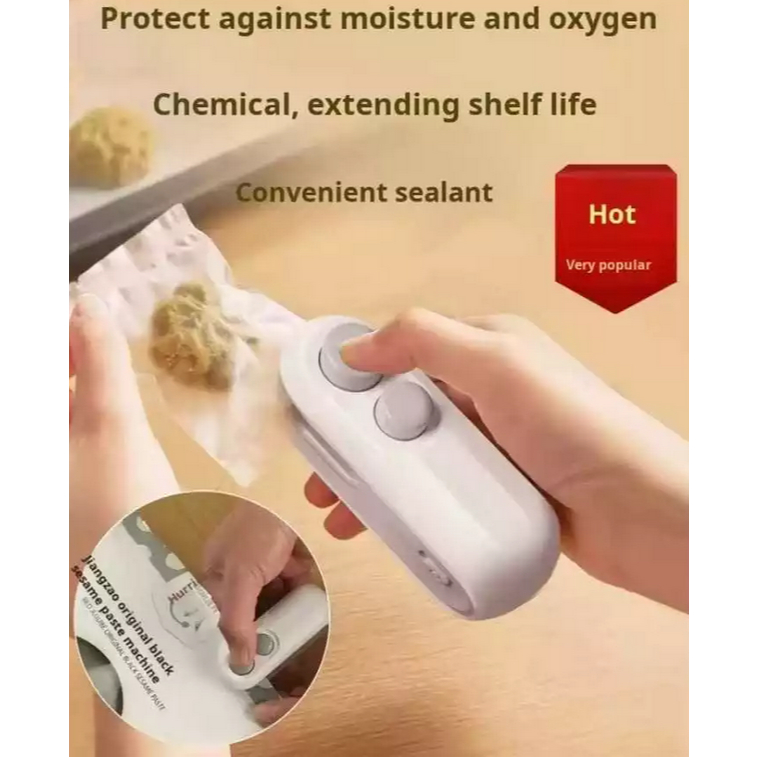 Alat Press Perekat Plastik / Sealer Mini Portable 2 / Portable Plastic Sealer