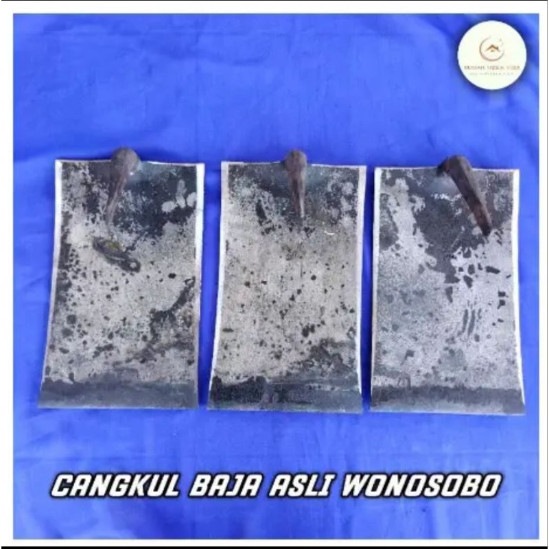 Cangkul asli baja buatan Wonosobo dijamin kuat
