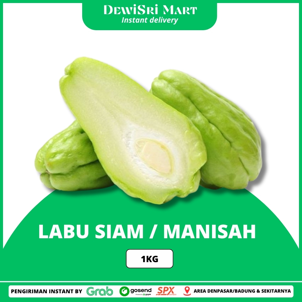 

Labu Siam / Manisah 1KG - Dewi Sri Mart