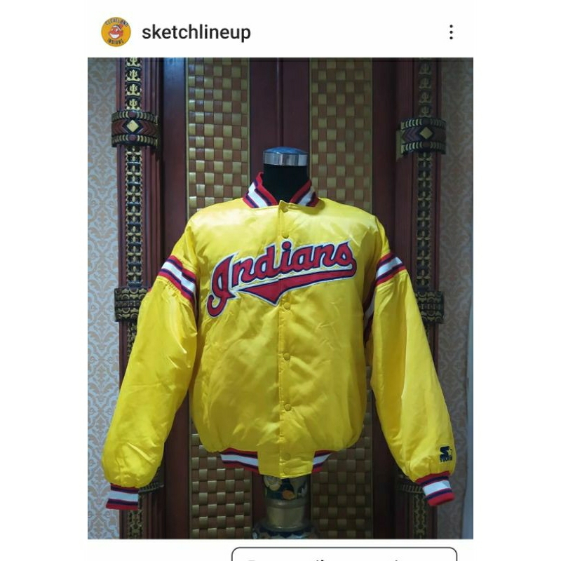 Jacket Indians Cleveland Starter