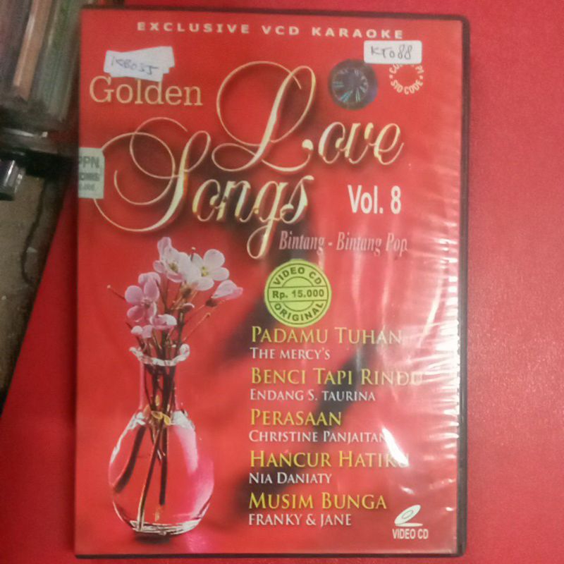 VCD golden love songs KB055