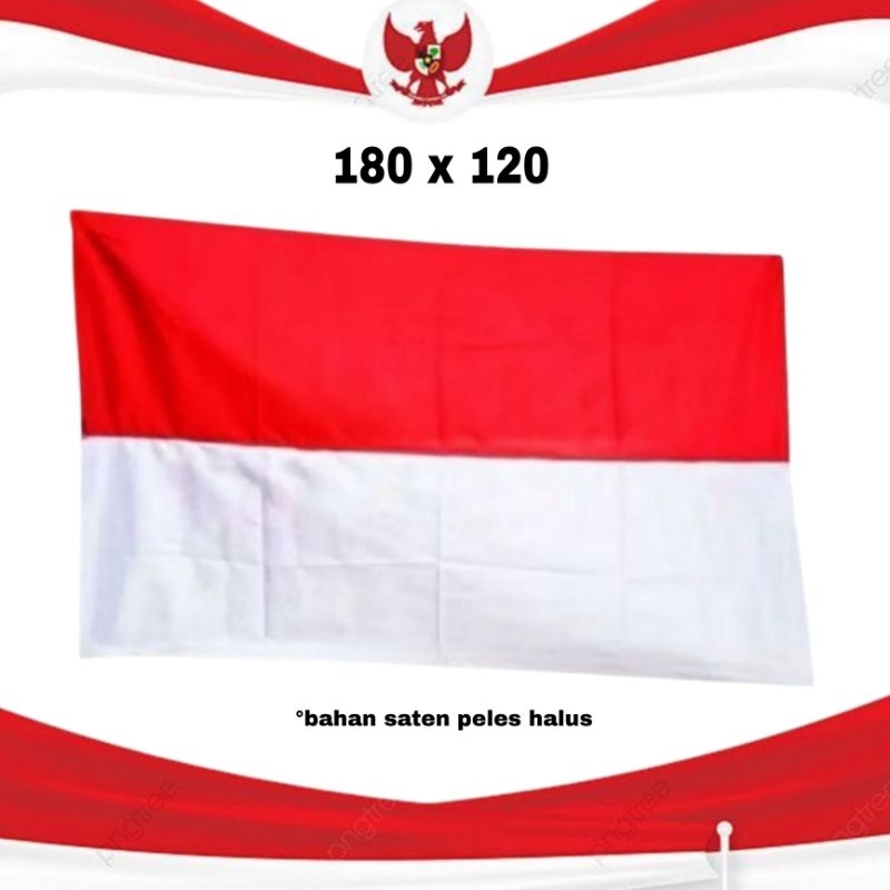 Bendera Merah Putih Ukuran Besar 180 x 120 Cm