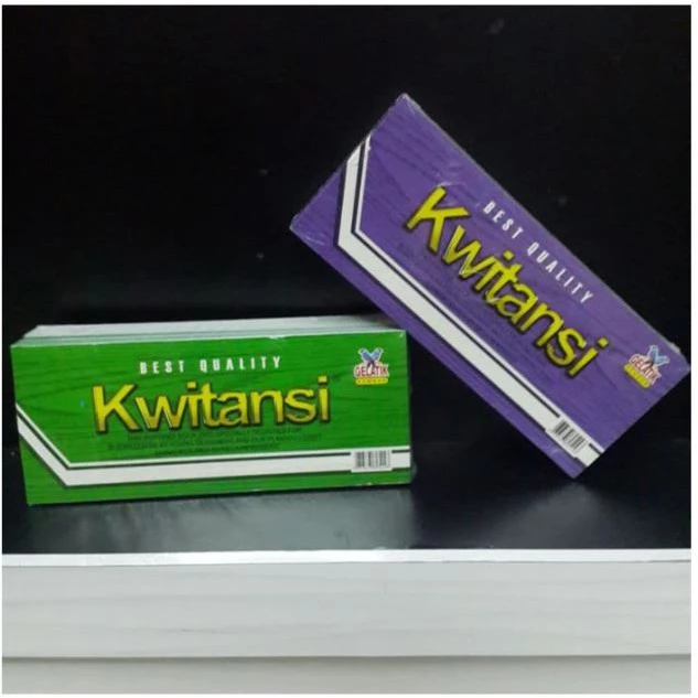 

Mulia Buku Kwitansi Gelatik Kembar 40 lembar Tanggung
