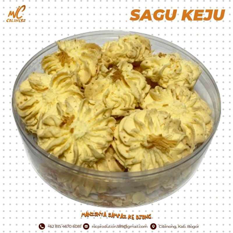 

KUE SAGU KEJU KUE KERING LEBARAN HOME MADE