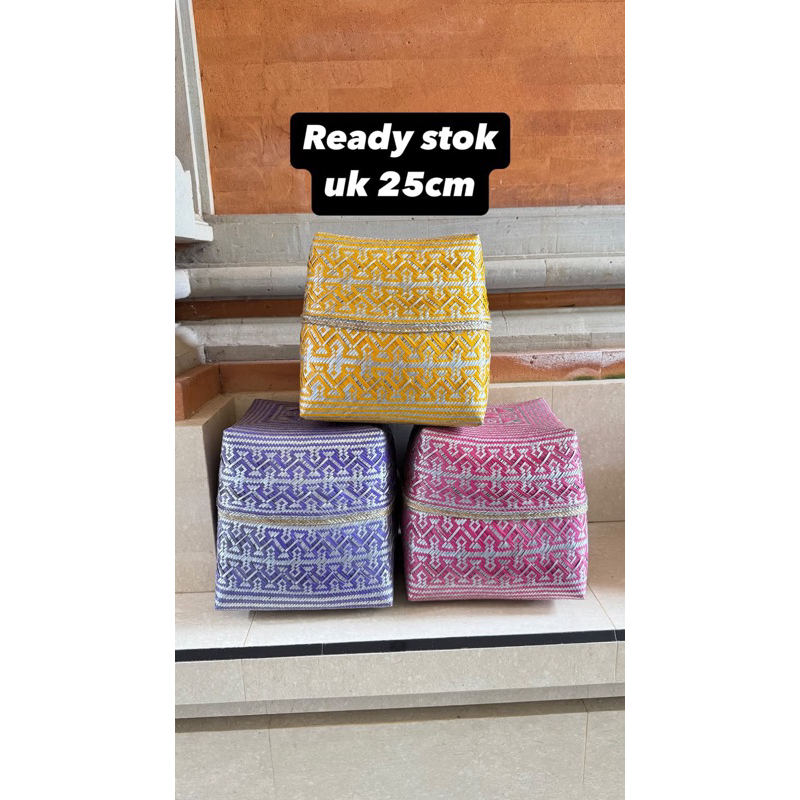 Sokasi 25cm asli bangli (motif batik2)