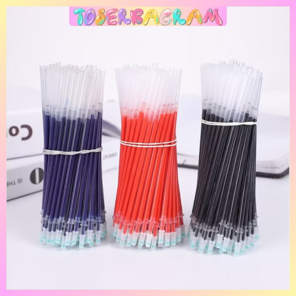 Refill Gel Tinta Isi Ulang Tinta Isi Ulang Pulpen Refill Pulpen Tinta Gel 0,5mm