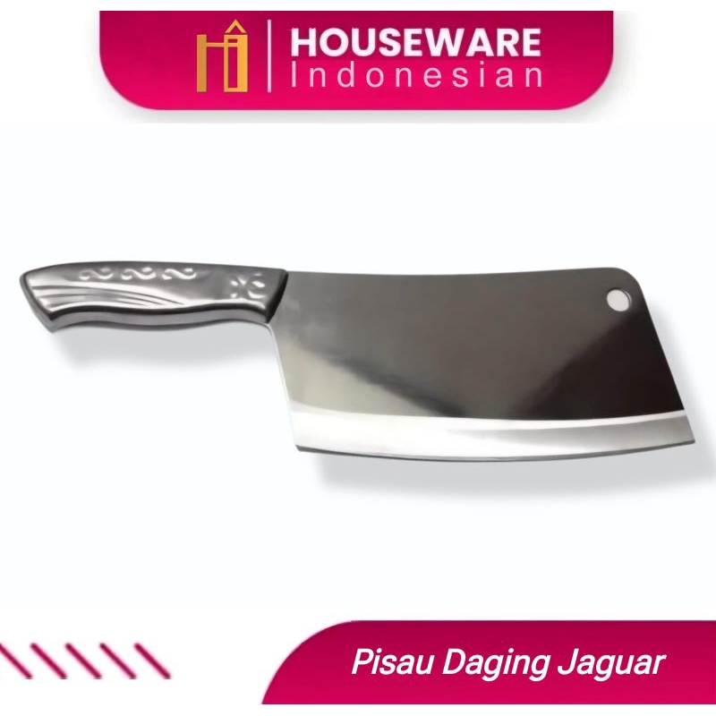 Pisau Daging  Cincang Tulang / Golok Cacah Tulang Tebal Stainless Steel Pisau daging Stainless Steel