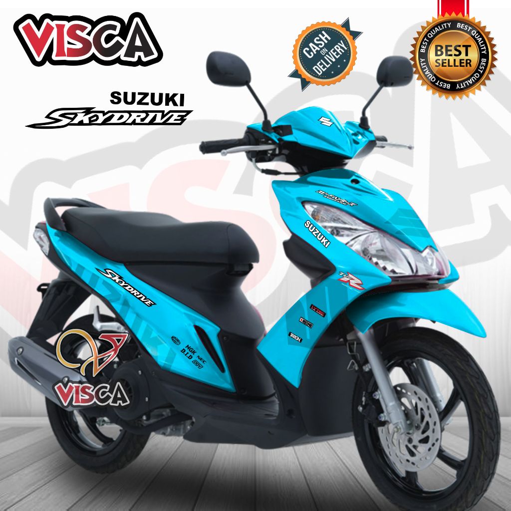 Decal Skydrive 125 Full Body Stiker Skydrive 125 Full Body Striping Skydrive 125 POLOS