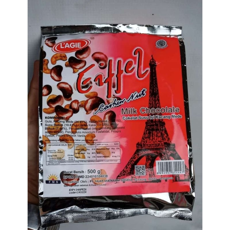 

L'AGIE COKELAT EIFFEL MEDE 500GR