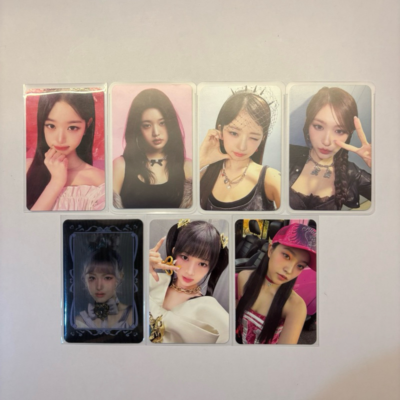 [BACA DESK] Photocard Wonyoung Rei Leeseo Liz Yeri Ive Red Velvet What i have Ive Mine Switch Birthd