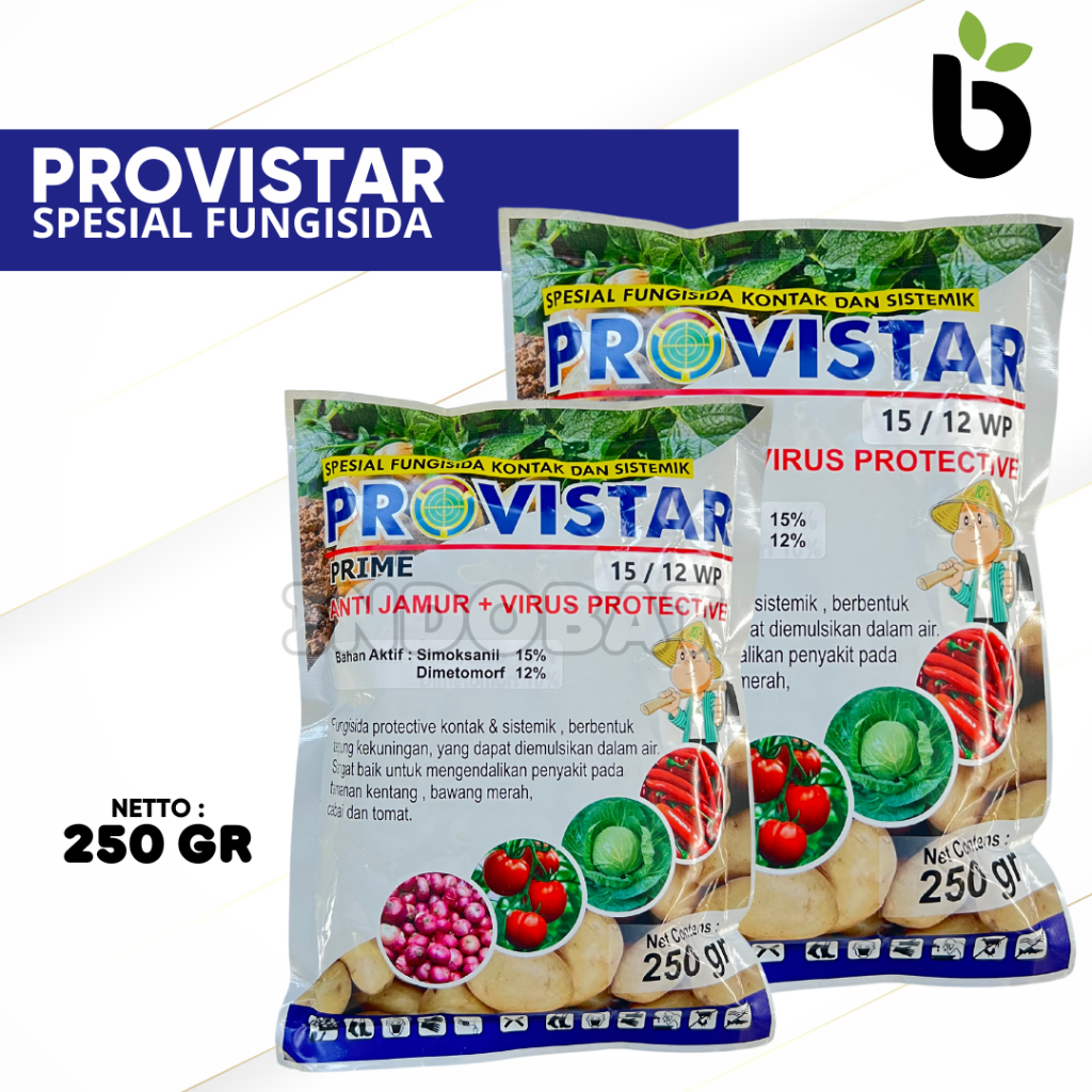 PROVISTAR Fungisida Special Double Action Sistemik dan Kontak 250Gram