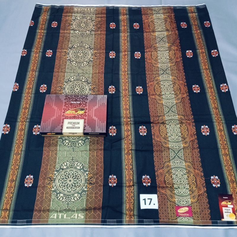 Sarung Atlas premium 790 gold jacquard by Behaestex