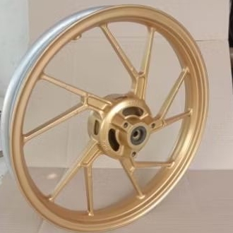 Pelek Vleg Racing Belakang Motor Suzuki Satria Fu Original Warna Gold