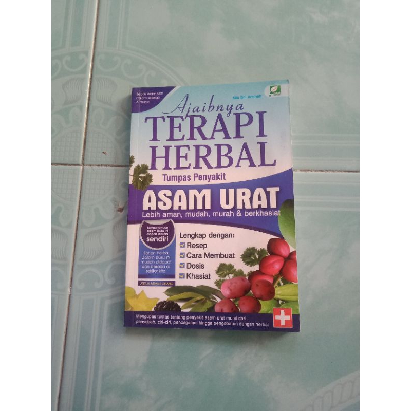 Buku ajaibnya terapi herbal asam urat