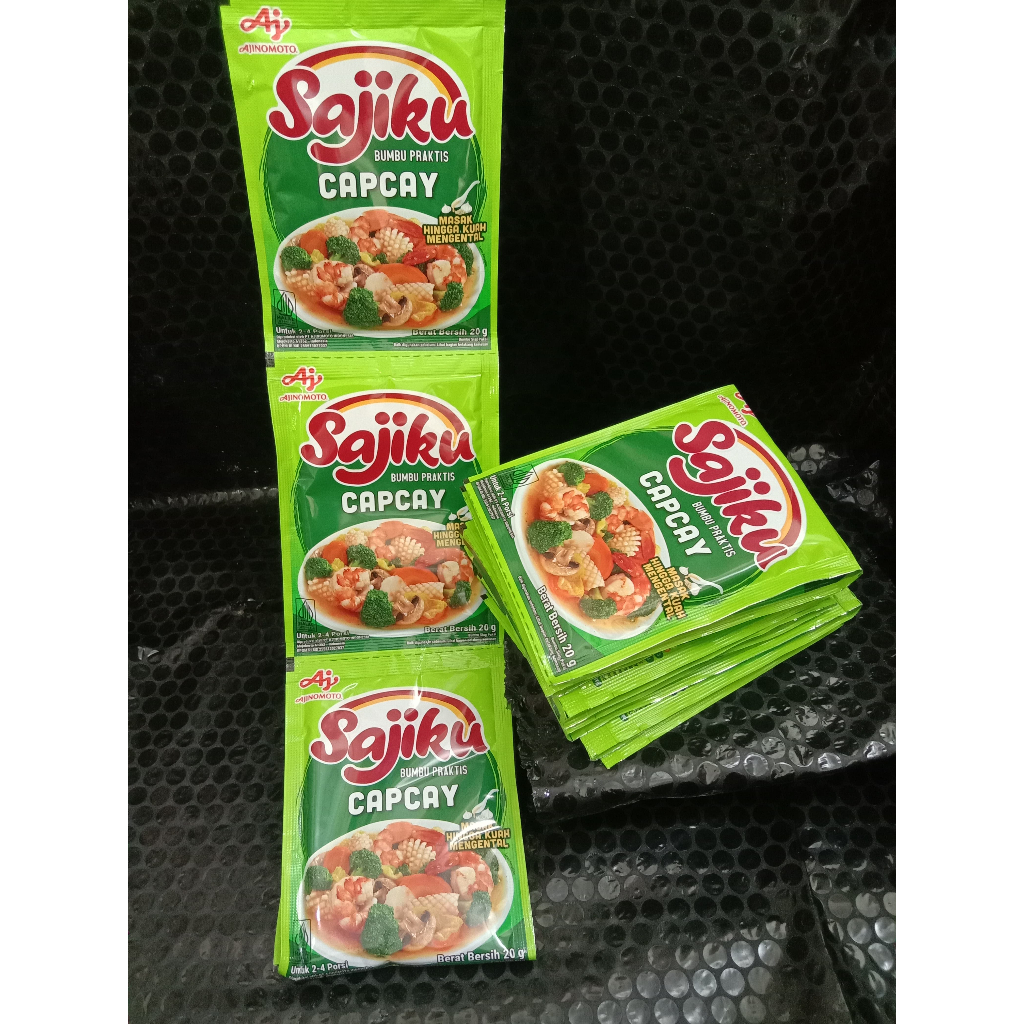 

Sajiku bumbu capcay renceng isi 10 sachet