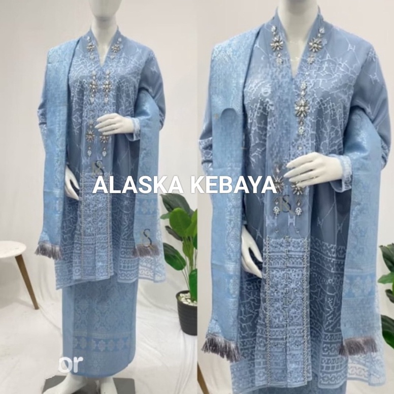 KODE J63B akSET KEBAYA SONGKET SELENDANG V KARTINI  KEBAYA JUMBO LD 13  KEBAYA IBU BESAN  KEBAYA MOD