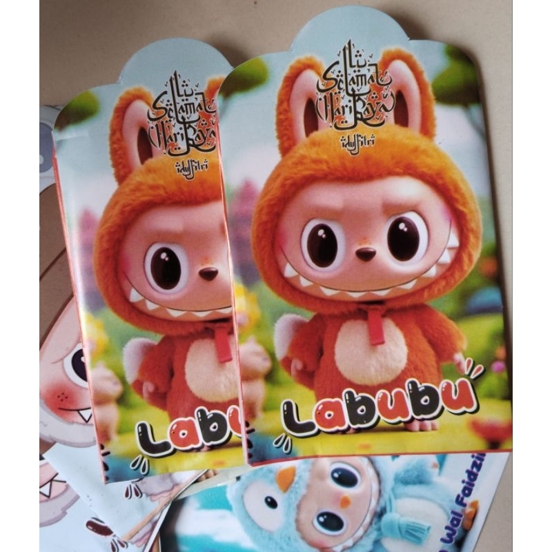 

OBRAL!!!Amplop Lebaran Labubu Isi 10 Pcs+Free plastik Siap Pakai
