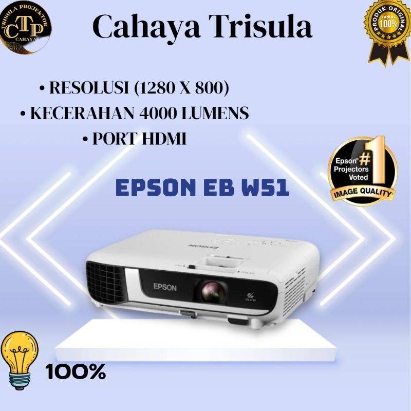 Projektor Epson Eb W51