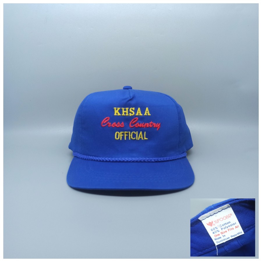 Topi Cross Country Yupoong Rope Hat Cap Second Original 938