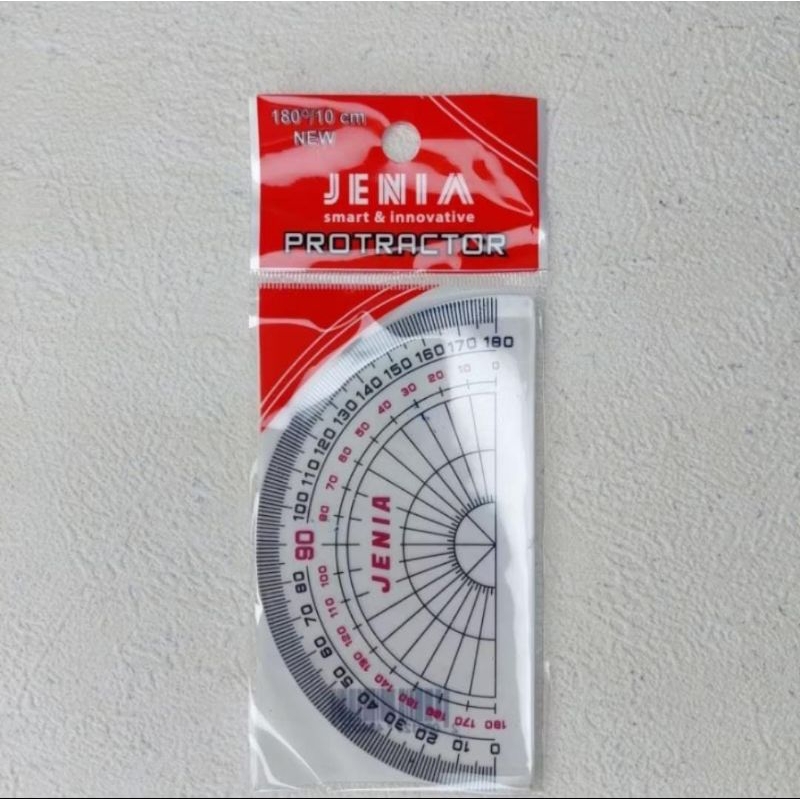 

Penggaris Busur JENIA 180/10CM/satuan