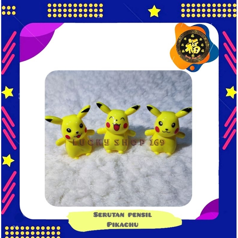 

Serutan Pensil Pikachu | Rautan Pensil Pikacu | 1 PCS