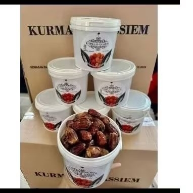 

kurma Sukari Al Qasim kemasan ember 500gr