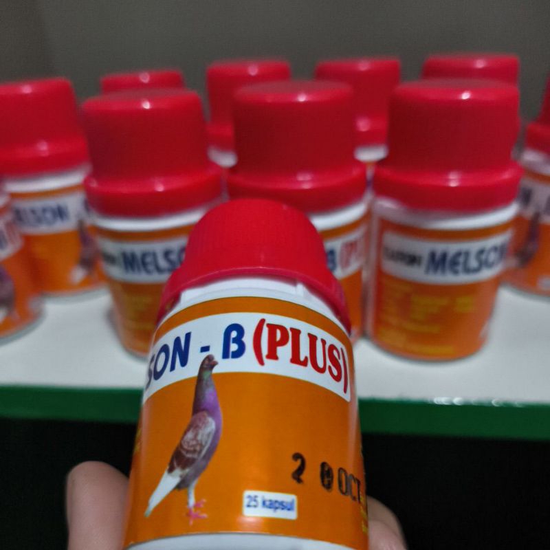 Melson B plus Baron Merpati isi 25 kapsul