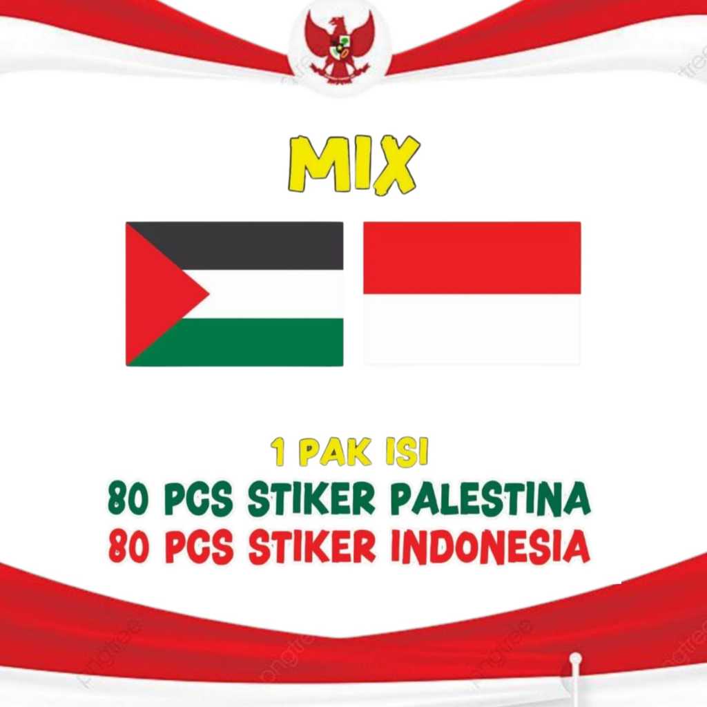 

STIKER PIPI BENDERA PALESTINA DAN INDONESIA