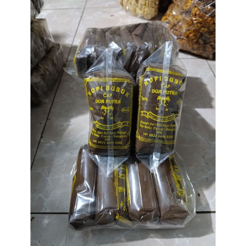 

KOPI BUBUK ASLI CAP DUA PUTRA 1KG /KOPI CURUP BENGKULU