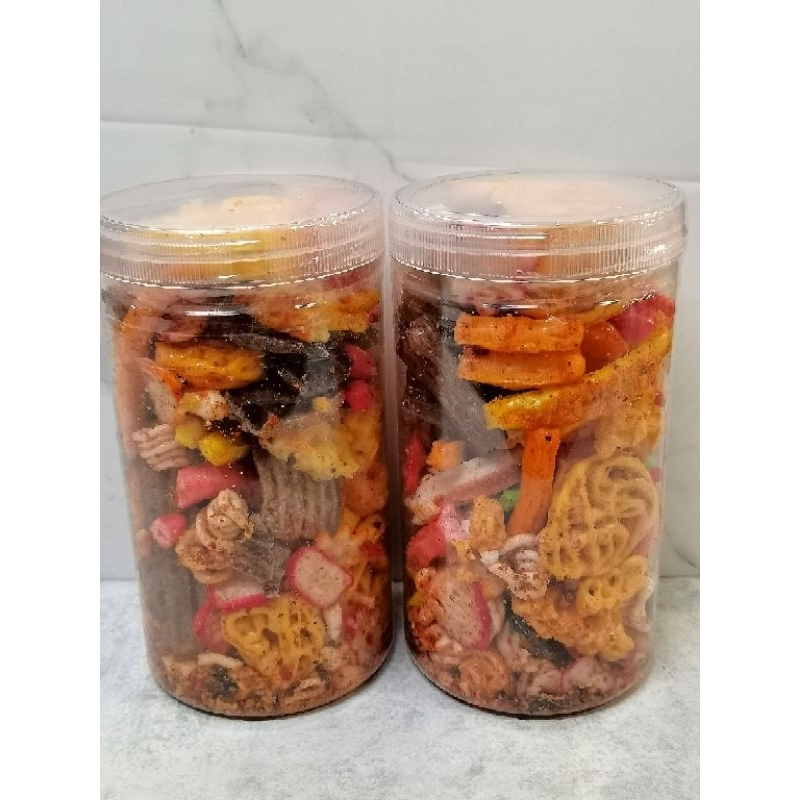 

cemilan seblak mix toples 220gr