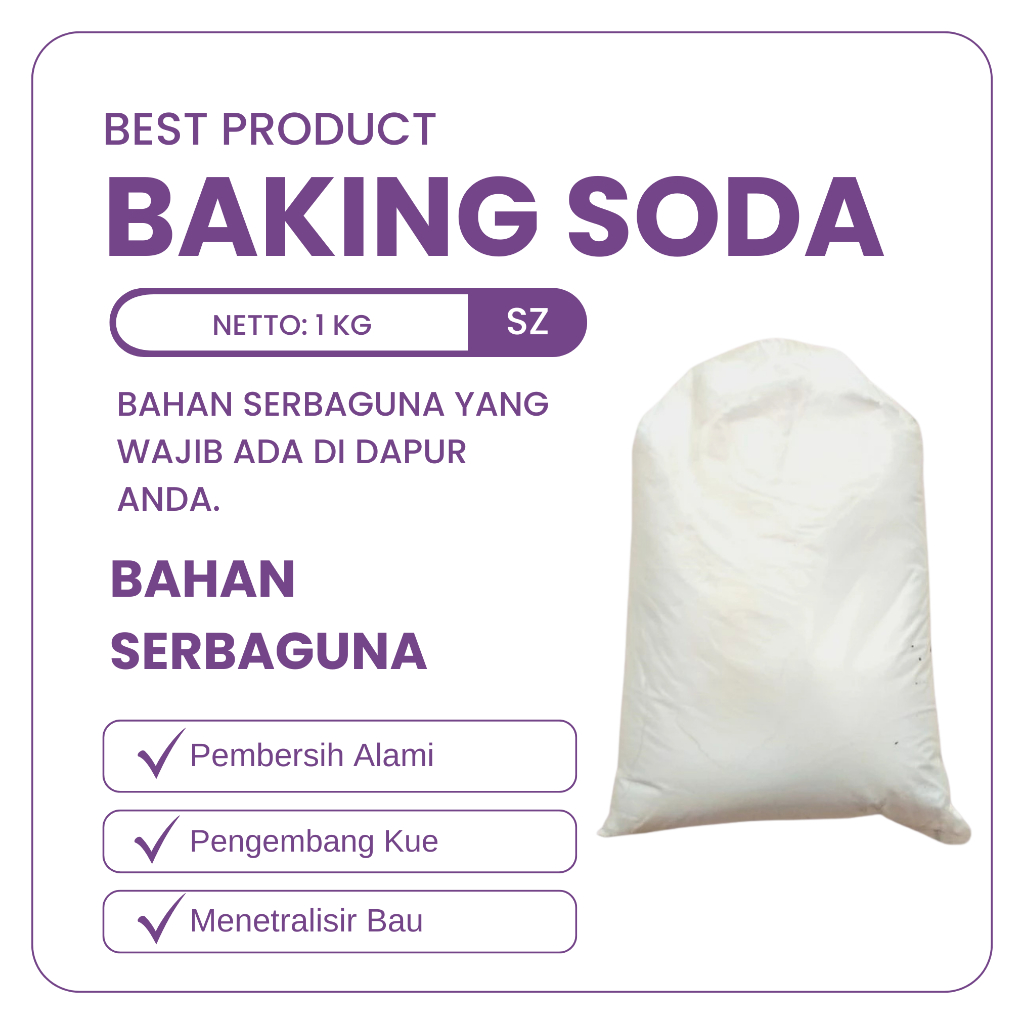

Baking Soda/Soda Kue 1Kg