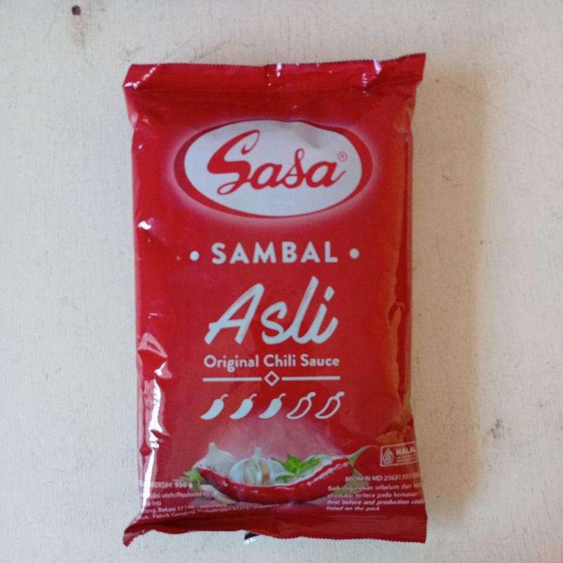 

SASA Sambal Asli 950 gr - Saos Sambal Asli