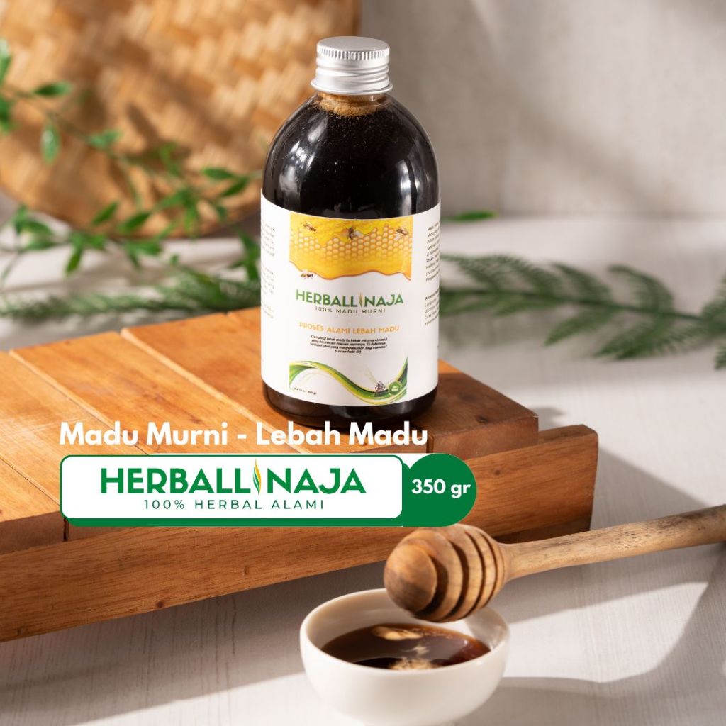 

Herballinaja Madu Murni - Herbal Alami 350 gr - suurlemon_ningsihstore88