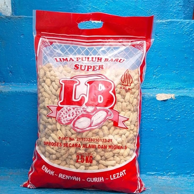 

kacang kulit asin super 1 ball 2.5kg kacang asin kulit