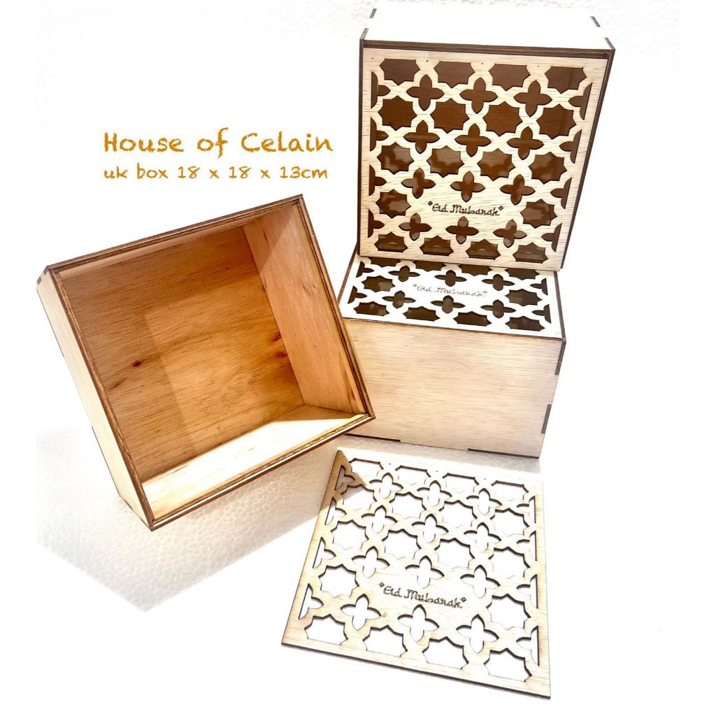 

Gift Box Rustic Tema Idul Fitri