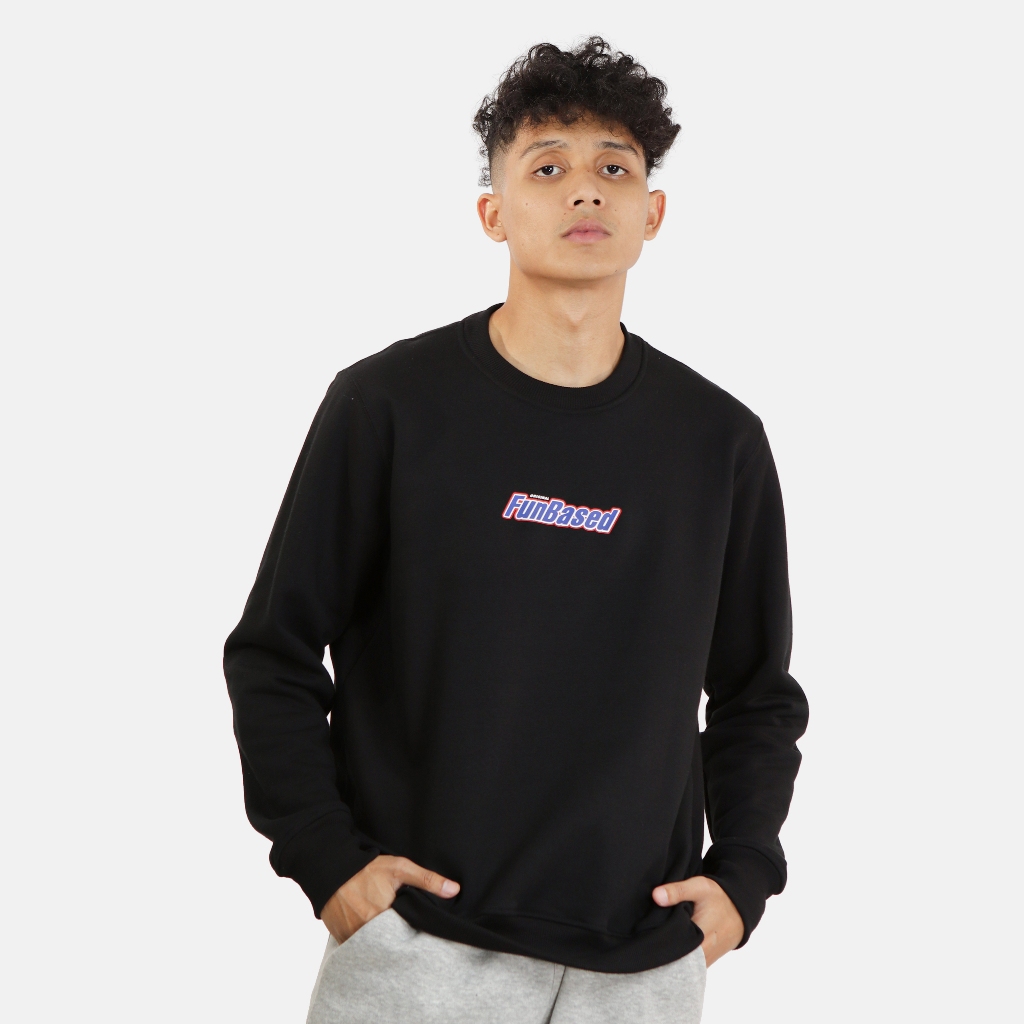 Cosmic Sweater Crewneck BANQUET BLACK
