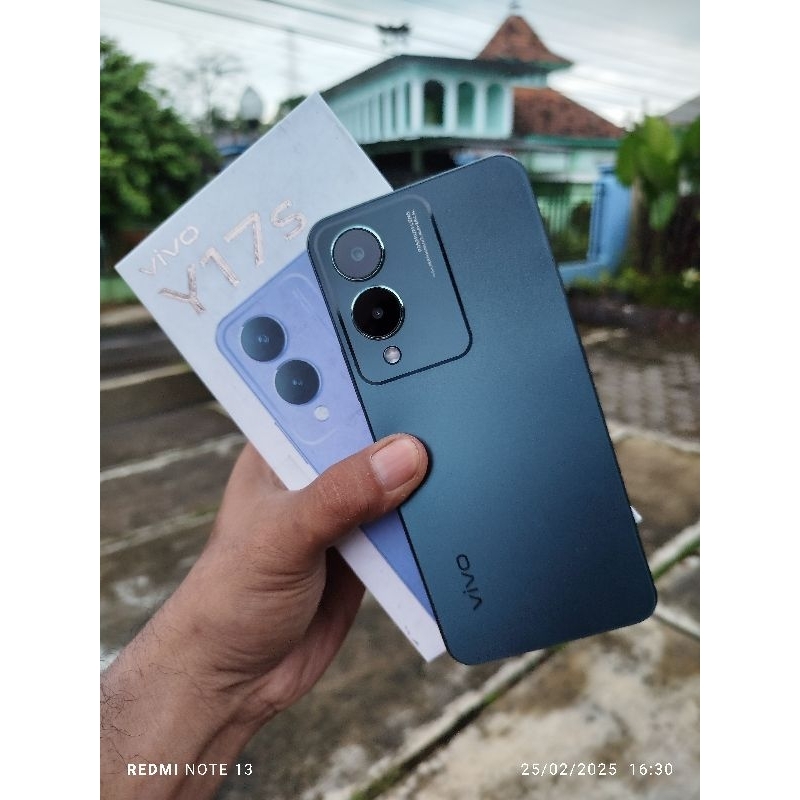 Vivo Y17s 6+6/128 Fullset Second Mulus Original Seperti Baru