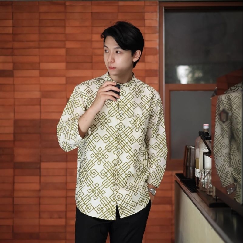 BATIK SLIMFIT PRIA BARILIE HAYDE 3/4S