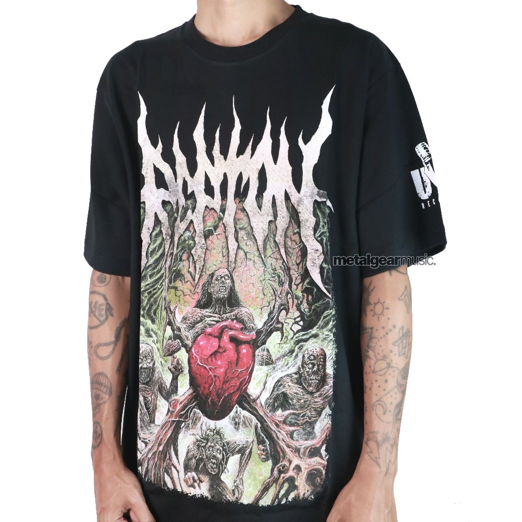 Metalgear Music Original  Repton - Tanatophobia Tshirt Baju Kaos